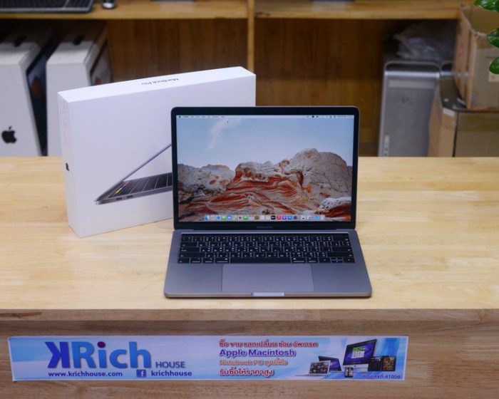 MacBook Pro13″2019 Touch Bar (Space Gray) i5 1.4GHz RAM 8GB SSD 128GB Iris Plus Graphics 645 / Box * New Top Case + New Keyboard + New Battery + New Display