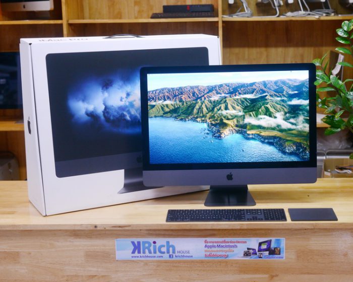 CTO - iMac Pro 27-inch Retina 5K 2017 / 18-Core 2.3GHz RAM 256GB SSD 2TB Radeon Pro Vega 64X (16GB) / Full Box + Magic Track Pad 2 ( Space Gray) + Magic Keyboard with Numeric Keypad * US Layout ( Space Gray) * Apple Care + 30-08-2023
