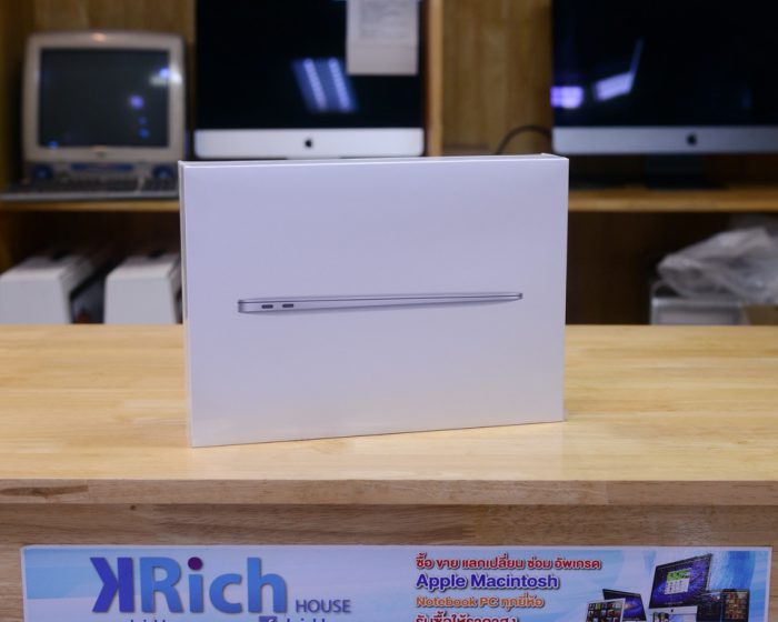 Brand New-MacBook (Air 13-inch 2020) M1 8-Core RAM 8GB SSD 512GB Full Box (Silver) / Apple Warranty 1 Year