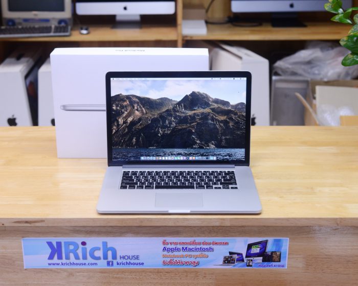 MacBook Pro 15-inch Mid 2014 Quad- Core i7 2.2 GHz. RAM 16GB SSD 256GB Intel Iris Pro 1536MB / Box * New Speaker + New Battery