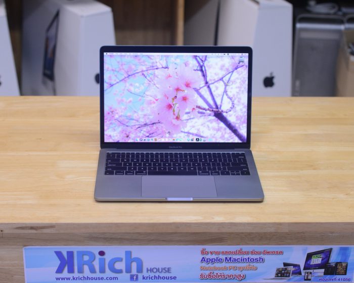 MacBook Pro Retina 13-inch Core i5 2.3GHz. Ram 8GB. SSD 128GB. Space Gray 2017. ( Non Touch Bar ) ( Keyboard English )