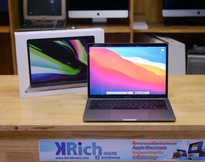 MacBook (Pro 13-inch 2020) M1 8-Core RAM 8GB SSD 256GB Full Box (Space Gray) / Apple Warranty 07/05/2022