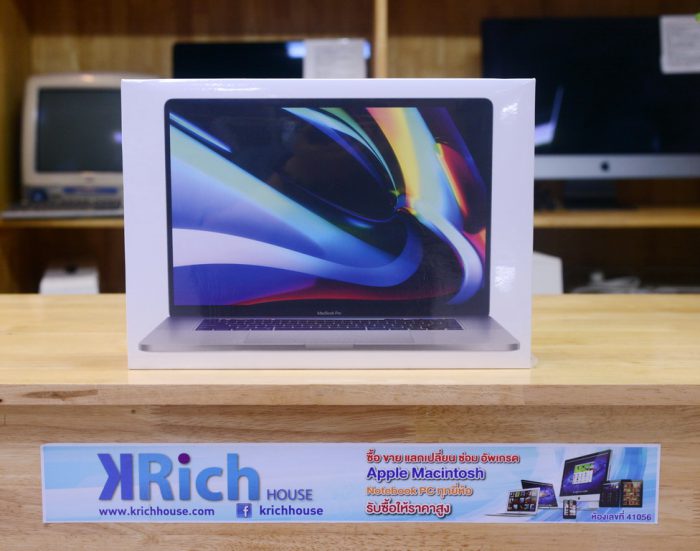 Brand New-MacBook Pro (Retina 16-inch 2019) 8‑Core i9 2.3GHz RAM 16GB SSD 1TB (Space Grey) / AMD Radeon Pro 5500M / Warranty Apple 1 Year Top Model.