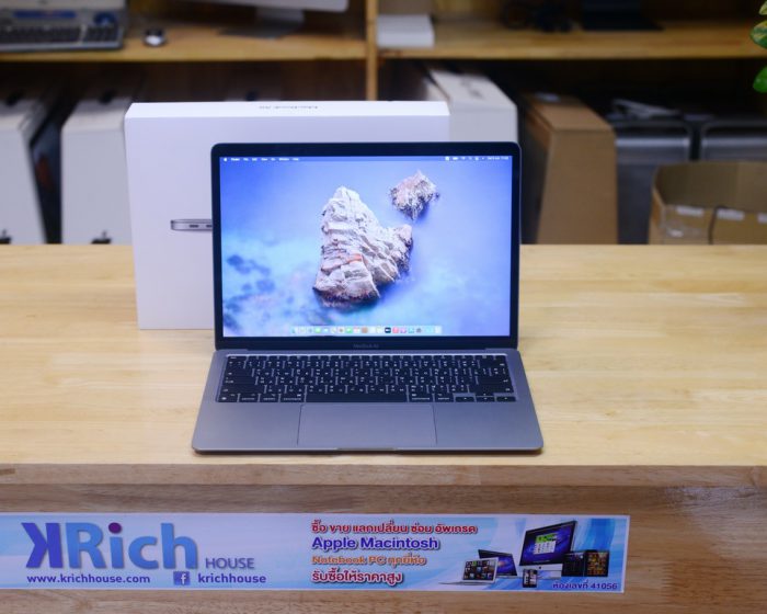 MacBook Air 13-inch 2020 (Space Gray) M1 8-Core GPU 8-Core RAM 8GB SSD 512GB / Full Box *Apple Warranty 09-02-2022
