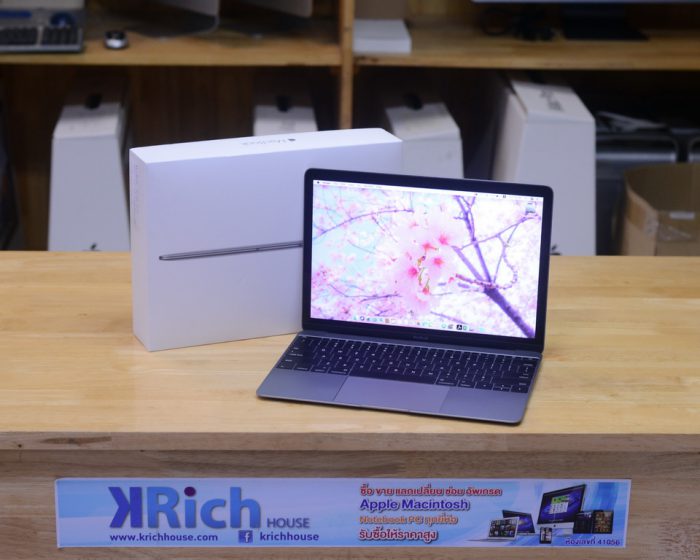 MacBook Retina 12-inch Core M5 1.2GHz. RAM 8GB. SSD 512GB. ( Space Gray ) Early 2016. Full Box ( Keyboard English )