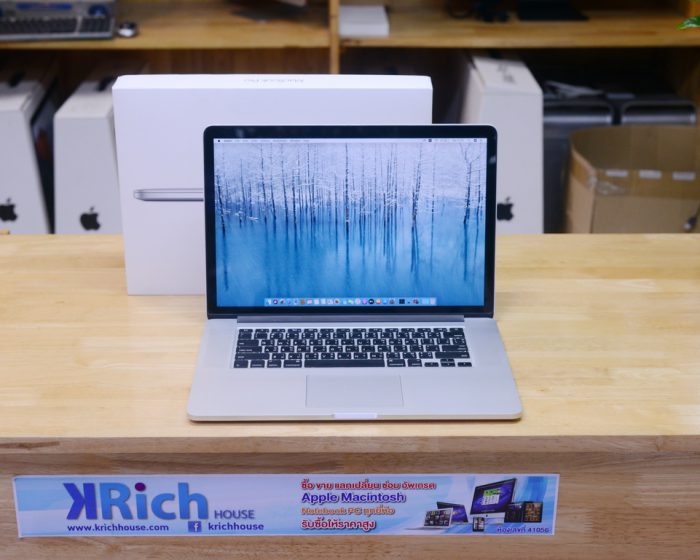 Top Model - MacBook Pro Retina 15-inch Mid 2015 / i7 2.5GHz RAM 16GB SSD 512GB R9 M370X (2GB) / Box *New Battery