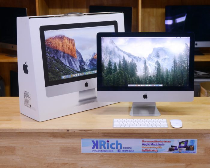 iMac 21.5-inch Retina 4K Late 2015 Quad-Core i5 3.1GHz. RAM 8GB HDD 1TB / Box