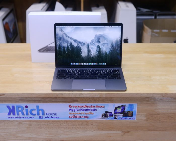 MacBook Pro 13″ 2017 Non Touch Bar (Space Gray) i5 2.3GHz RAM 8GB SSD 128GB Iris Plus 640 (1.5GB) / Box *AppleCare+ 08-04-2022