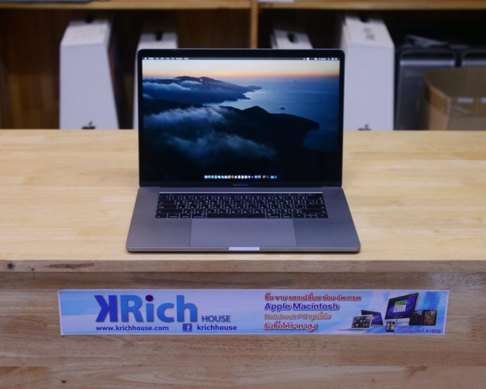 MacBook Pro Retina 15-inch 2019 (Space Gray) 8‑Core i9 2.3GHz RAM 16GB SSD 512GB Pro 560X / New Display * AppleCare+ 14-06-2022