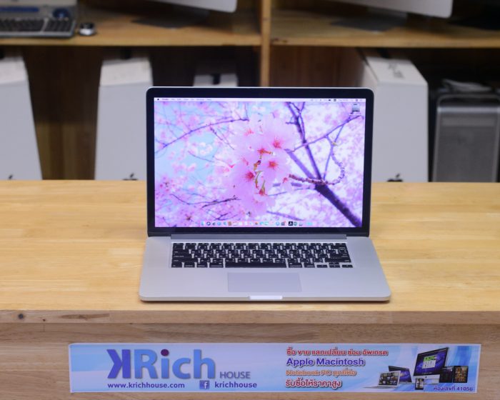 MacBook Pro Retina 15-inch Early 2013. Quad-Core i7 2.4GHz. Ram 8GB. SSD 256GB. GeForce GT650M.