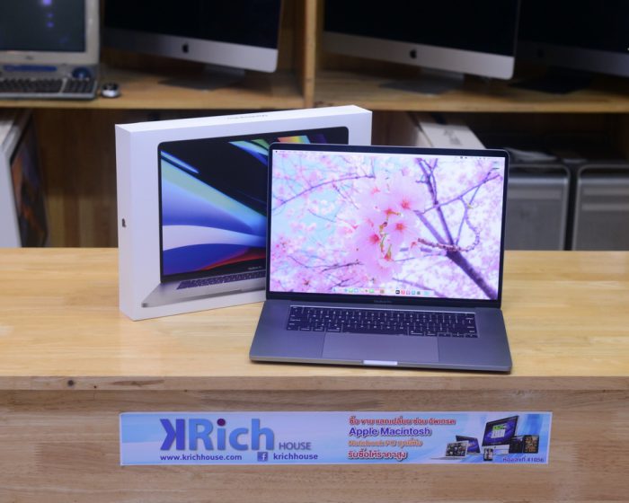 MacBook Pro 2019. CTO. 16-inch 8-Core i9 2.4GHz. Ram 32GB. SSD 1TB. Radeon Pro 5500M. Touch Bar ( Space Gray ) Full Box. ( Keyboard English )