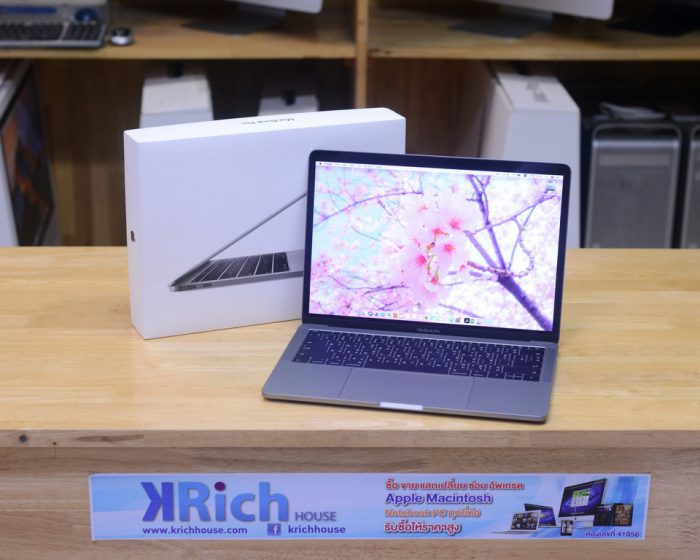 MacBook Pro 13-inch 2017. CTO. Core i5 2.3GHz. Ram 8GB. SSD 512GB. Space Gray ( Non Touch Bar ) Full Box.
