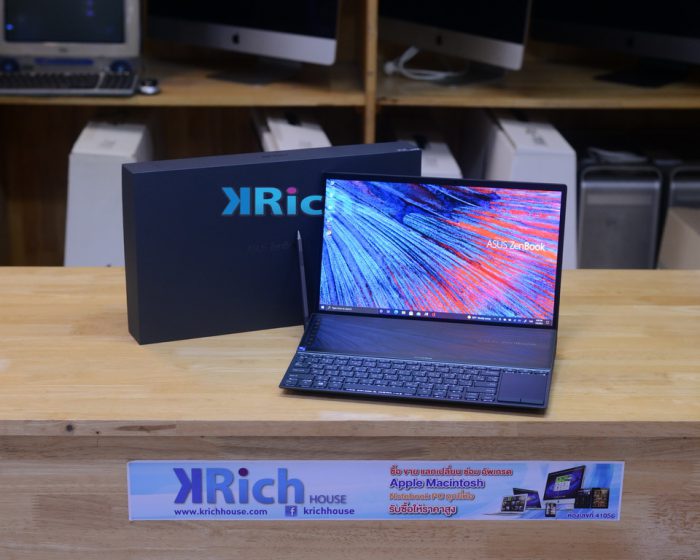 Asus ZenBook Duo UX482EG-HY002TS Intel Core i7-1165G7 2.80GHz. Ram 16GB. SSD 1TB. VGA MX450. Full Box+Pen Asus Warranty 28-01-2024