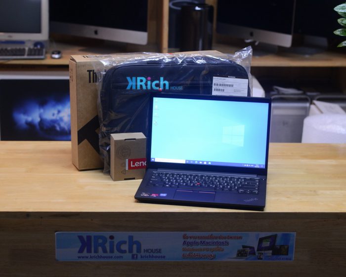 Lenovo ThinkPad E14 Gen2 AMD Ryzen 5 4500U 2.38GHz. RAM 8GB. SSD 256GB. Full Box + Bag Lenovo Warranty 16-03-2022