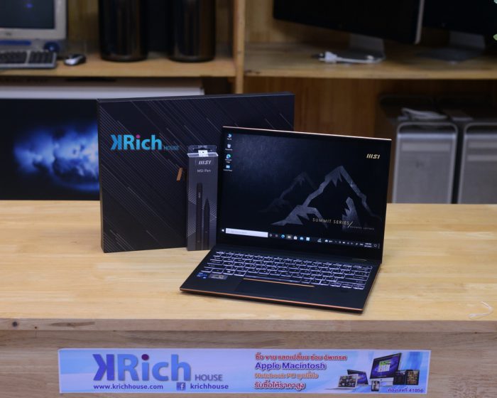 MSI Summit E13 Flip-056TH Intel Core i7-1185G7 3.0GHz. Ram 32GB. SSD 1TB.+ MSI Pen / Warranty 17-06-2023