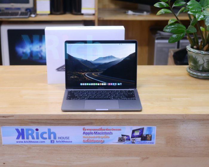 MacBook Pro 13-inch 2020 ( Space Gray) Intel Gen10 4-Core i5 2.0GHz. RAM 16GB SSD 512GB / Full Box * Apple Warranty 05-09-2022