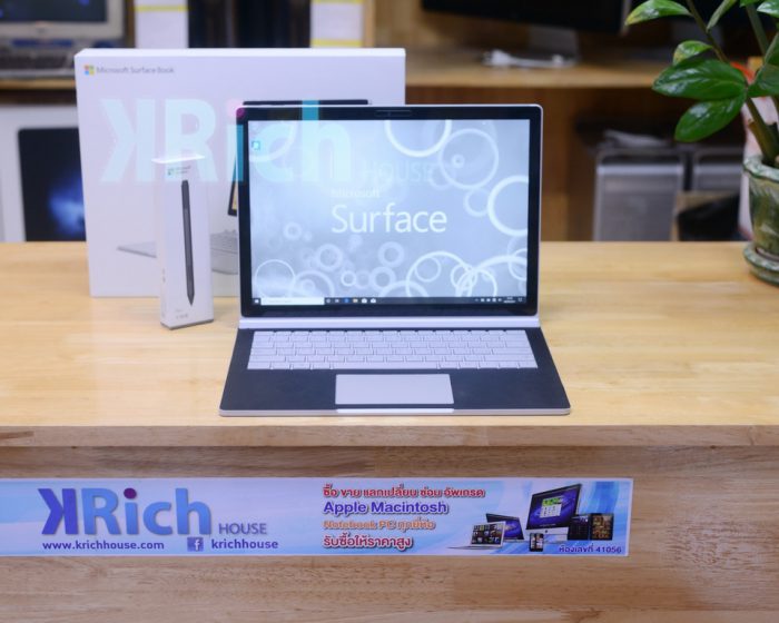 Microsoft Surface Book 2 Intel Core i5-7300U 2.6GHz RAM 8GB SSD 256GB / Touch Screen / Full box + Microsoft Surface Pen