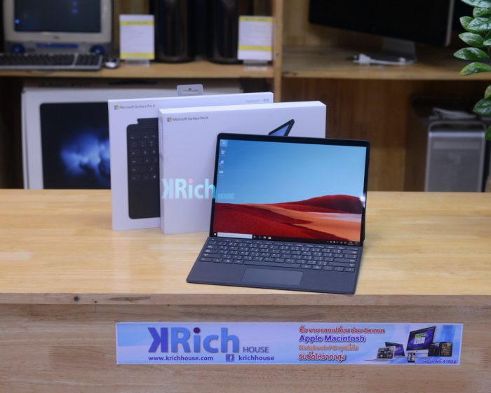 Microsoft Surface Pro X SQ1 3.0GHz. Ram 8GB. SSD 256GB. 4G LTE + TypeCover Full Box