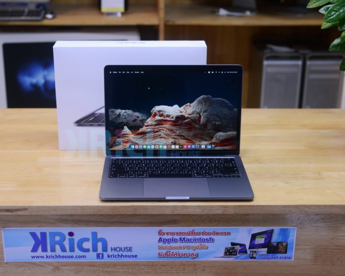 MacBook Pro 13-inch 2020 Touch Bar (Space Gray) Intel Gen10 4-Core i5 2.0GHz. RAM 16GB SSD 512GB Full Box * Apple warranty 29-03-2022