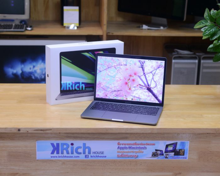 MacBook Pro 13-inch 2020. Apple M1 8-Core RAM 8GB. SSD 256GB. ( Space Gray ) Full Box Apple Warranty 29-07-2022