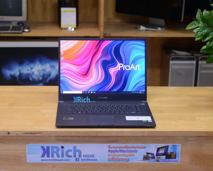 Asus ProArt StudioBook Pro 17 W700G3T- AV091R Intel Xeon 6-Core E-2276M 2.80GHz. Ram 64GB. SSD 1TB+1TB NVIDIA Quadro RTX 3000. Asus On-Site Warranty 28-06-2023