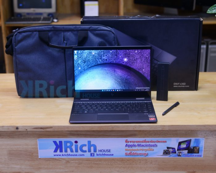 HP Envy x360 Convertible AMD Ryzen 7 3700U 2.3GHz. RAM 8GB SSD 512 GB / AMD Radeon RX Vega 10 / 13” Touch Screen FHD (1920x1080) IPS / Full Box + Pen + Bag * HP Warranty 06-03-2022