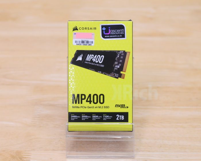 Corsair SSD MP400 2TB PCIe/NVMe M.2 R3480MB/s W3000MB/s * JIB Warranty 05-2025