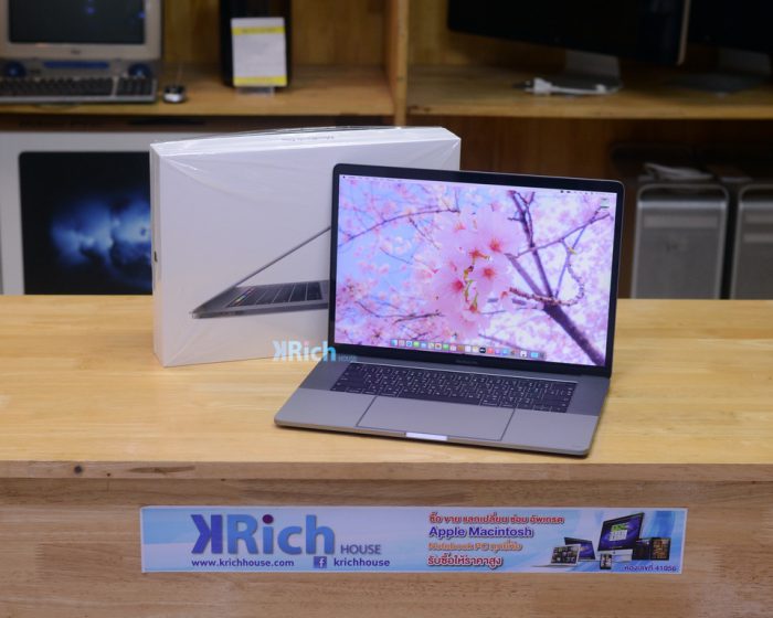 MacBook Pro Retina 15-inch. 2019. 8-Core i9 2.3GHz. Ram 16GB. SSD 512GB. TOP Model. Touch Bar ( Space Grey ) Full Box