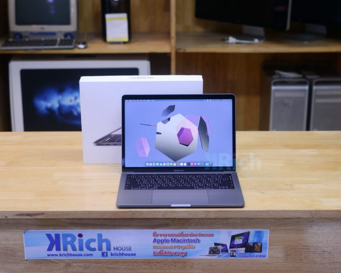 Top Model - MacBook Pro 13-inch 2019 Touch Bar (Space Gray) Quad-Core i5 2.4GHz. RAM 8GB SSD 512GB / Full Box * Apple warranty 04-10-2022