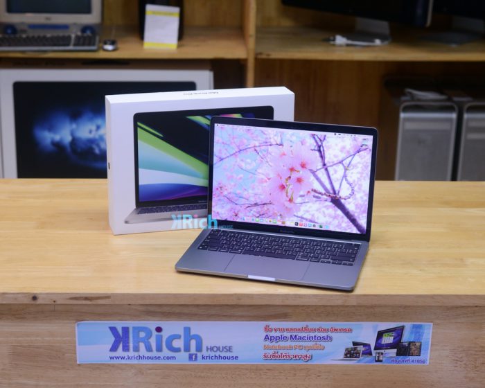 MacBook Pro 13-inch 2020. Apple M1 8-Core RAM 8GB. SSD 256GB. ( Space Gray ) Full Box Apple Warranty 18-03-2022