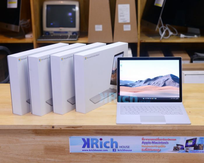 Microsoft Surface Book 3 (Platinum) 13.5” Quad-core 10th Gen Intel Core i5-1035G7 RAM 8GB SSD 256GB / Touch Screen / Full box