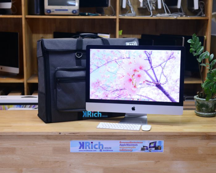 iMac 27-inch Retina 5K 2019. 6-Core i5 3.0GHz. RAM 8GB. Fusion Drive 1.03TB. Radeon Pro 570X + Bag Maxx Case iMac 27-inch