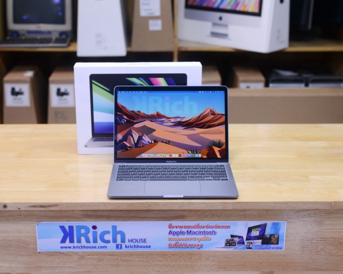 MacBook Pro 13-inch 2020 (Space Gray) Apple M1 8-Core RAM 8GB SSD 512GB / Full Box * Apple Warranty 23-01-2022