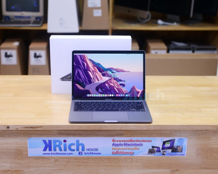 MacBook Pro 13-inch 2020 Touch Bar (Space Gray) Intel Gen10 4-Core i5 2.0GHz. RAM 16GB SSD 512GB / Full Box