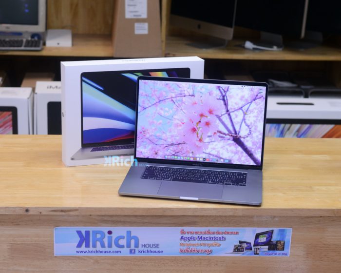 MacBook Pro 16-inch 2019. 8-Core i9 2.3GHz. RAM 16GB. SSD 1TB. Radeon Pro 5500M Touch Bar ( Space Grey ) Full Box AppleCare+ Warranty 01-02-2023