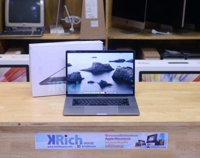 CTO-MacBook Pro Retina 15-inch. 2019 Space Gray / 8-Core i9 2.4GHz / Ram 32GB/ SSD 1TB / Touch Bar / Full Box