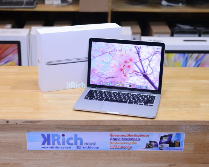 MacBook Pro Retina 13-inch Early 2015. Core i5 2.7GHz. RAM 8GB. SSD 128GB. Full Box ( New Battery )