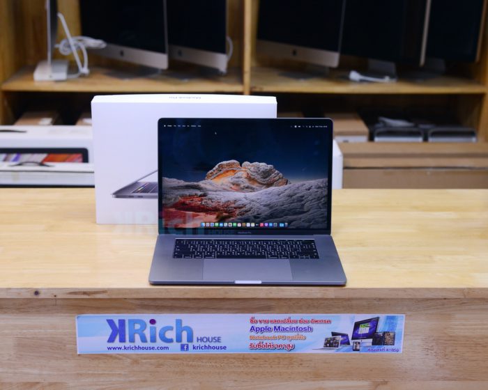MacBook Pro 15” 2019 Touch Bar (Space Gray) 6-Core i7 2.6GHz. RAM 16GB SSD 256GB / Full Box