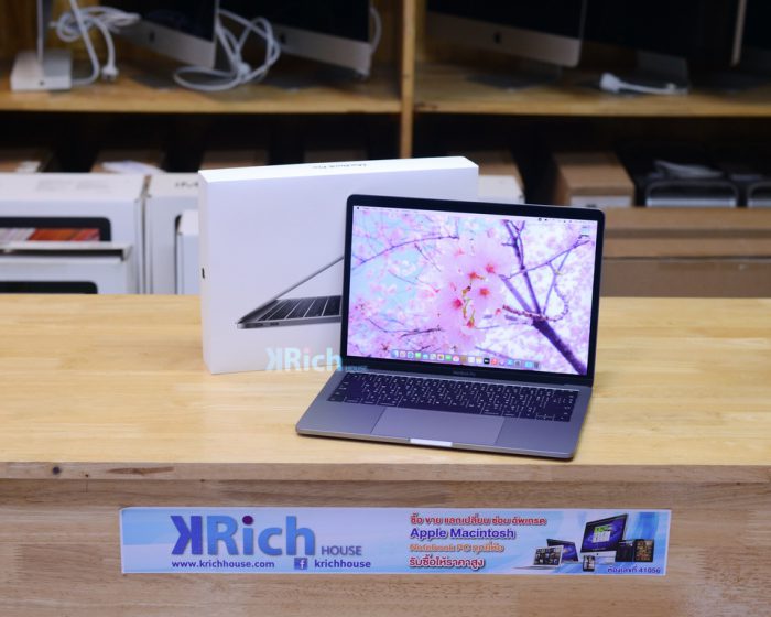 MacBook Pro Retina 13-inch. 2017. ( Non Touch Bar ) Intel Core i5 2.3GHz. Ram 8GB. SSD 128GB. ( Space Gray ) Full Box.
