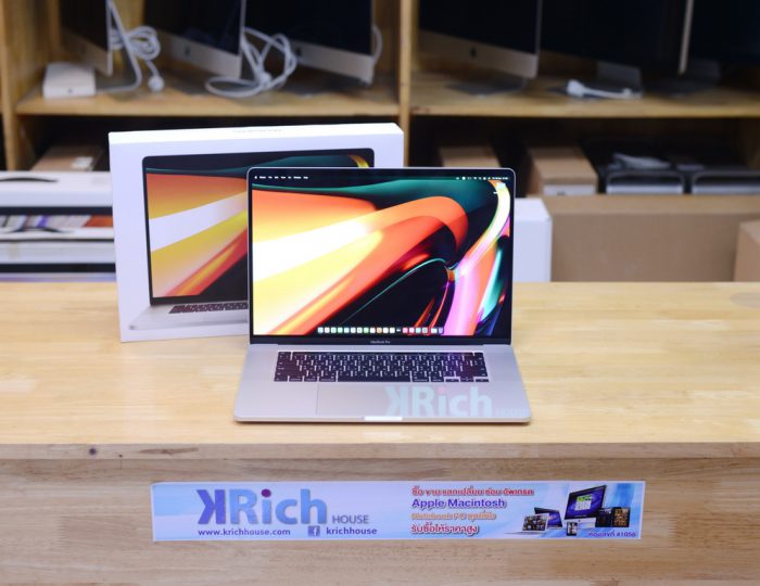 TOP Model - MacBook Pro Retina 16-inch 2019 Touch Bar (Silver) 8-Core i9 2.3GHz. RAM 16GB SSD 1TB / FullBox