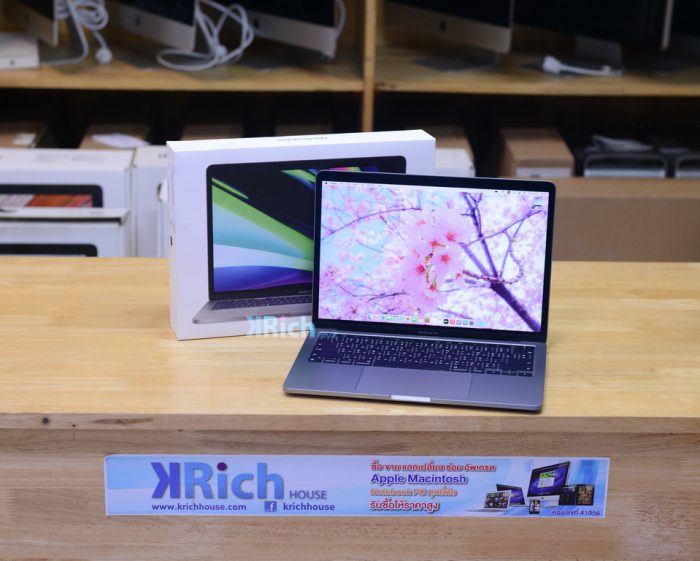 MacBook Pro 13-inch 2020. Apple M1 8-Core RAM 8GB. SSD 512GB. ( Space Gray ) Full Box AppleCare+ Warranty 14-01-2024