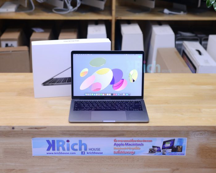 MacBook Pro Retina 13-inch. 2017 ( Non Touch Bar ) Intel Core i5 2.3GHz. Ram 8GB SSD 256GB ( Space Gray ) / Full Box