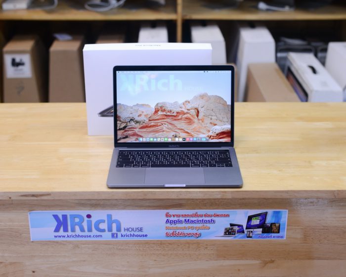 MacBook Pro 13-inch 2019 Touch Bar (Space Gray) 4-Core i5 2.4GHz. RAM 8GB SSD 256GB / Full Box