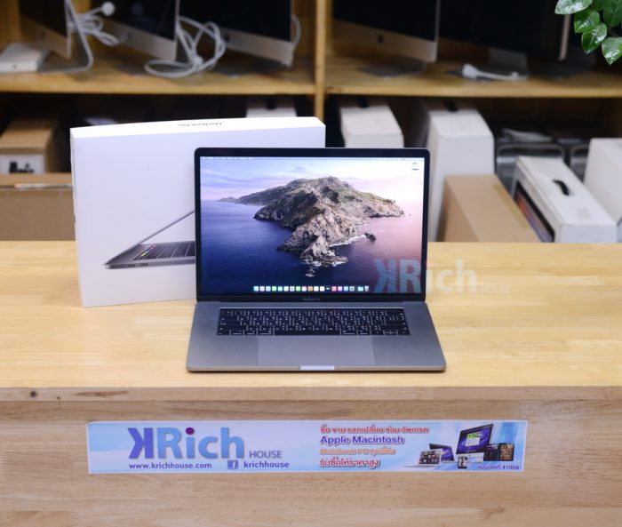 MacBook Pro 15” 2019 Touch Bar (Space Gray) 6-Core i7 2.6GHz. RAM 16GB SSD 256GB / Full Box