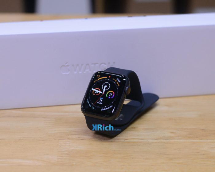 Apple Watch Series 6 GPS Aluminum 44mm. ( Space Gray ) Black Sport Band Full Box Apple Warranty 21-10-2022