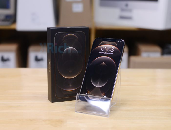 iPhone 12 Pro Max 128GB ( Gold ) / Full Box / Apple Warranty 6-12-2021