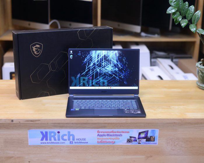 MSI Stealth 15M A11UEK-257TH 15-inch Core i7-11375H 3.30GHz. RAM 16GB SSD 1TB RTX 3060 (Display Refresh Rate 144Hz.) / Full Box * MSI+IT City Warranty 25-09-2023