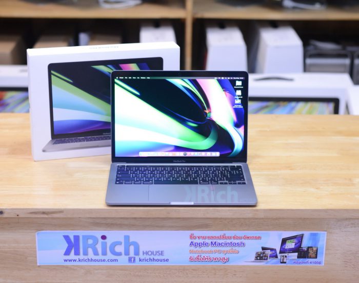 MacBook Pro 13-inch 2020 Apple M1 8-Core/ RAM 8GB/ SSD 512GB ( Space Gray ) Full Box / Warranty 10-2-2022