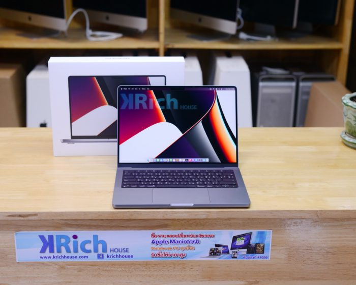 MacBook Pro 14-inch 2021 (Space Gray) Apple M1 Pro 8-Core GPU 14-Core RAM 16GB SSD 512GB Liquid Retina XDR / Full Box * Apple Warranty 28-11-2022