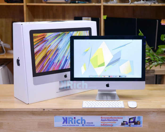 iMac 21.5-inch 2017 Core i5 2.3GHz RAM 8GB SSD 512GB Iris Plus 640(1.5GB) / Full Box